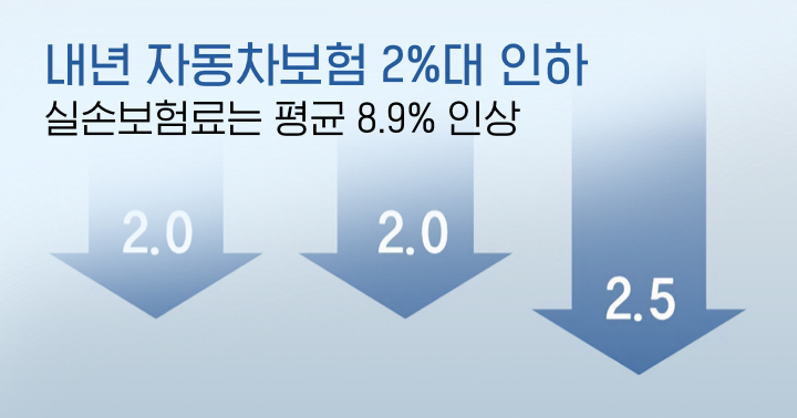 자동차보험료 인하 2월부터 시행 3